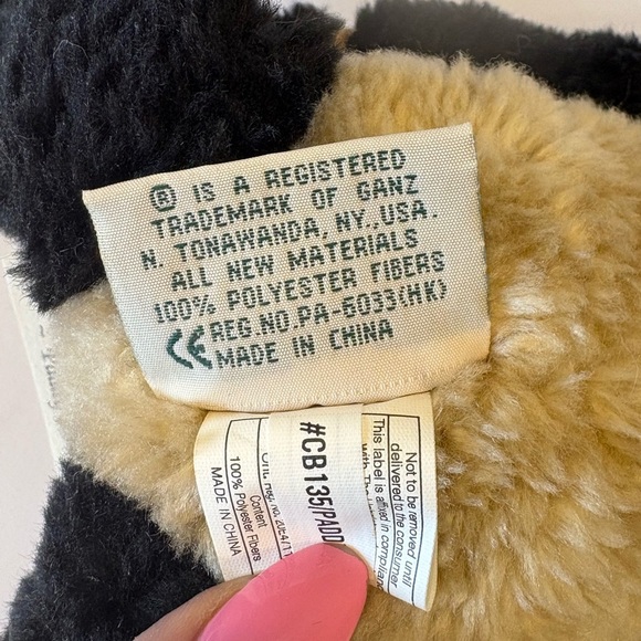 Rare Vintage 1995 Ganz Cottage Collections fully jointed panda bear Bear - Picture 5 of 5